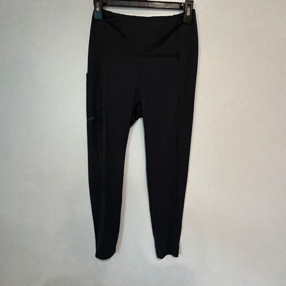 Marmot Black Phone Pocket 7/8 Leggings Size Small Activewear Cozy #900